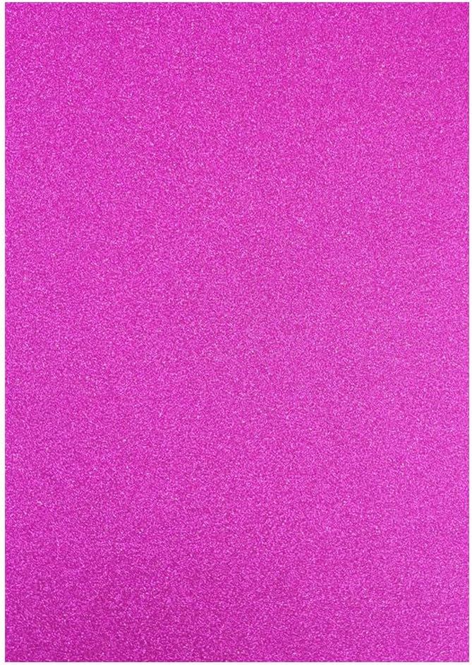 Baisunt 20 Sheets Rose Red Glitter Cardstock Paper for DIY Art Project, Scrapbook, Birthday Wedding Party Decoration 250GSM(8x12 In, Non Adhesive)