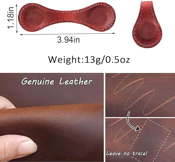 Personalized Magnetic Leather Bookmark, 26 Letters Custom Leather Bookmarks, Handmade, Leather Magnetic Bookmark for Book Lovers Readers Women Kid(Blue，Y）