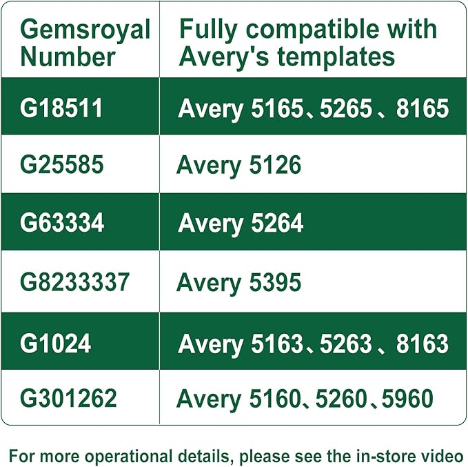 Address Labels 3-1/3”×4”,40 Sheets,6-UP,Large Address Labels for Laser/Inkjet Printers,Shipping Address Labels Compatible with 5164,5264 and 8164 Labels, Matte White,Letter Size