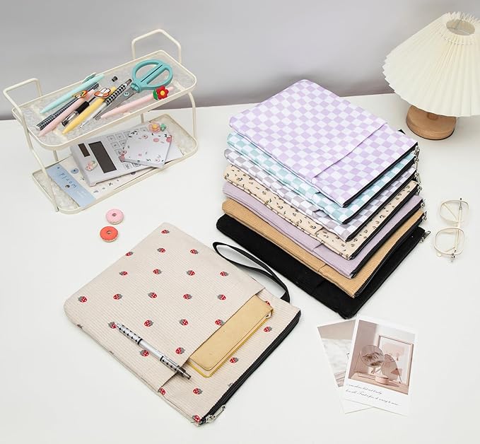 Book Sleeve, Book Covers for Paperbacks with Zipper, Book Lover Gifts