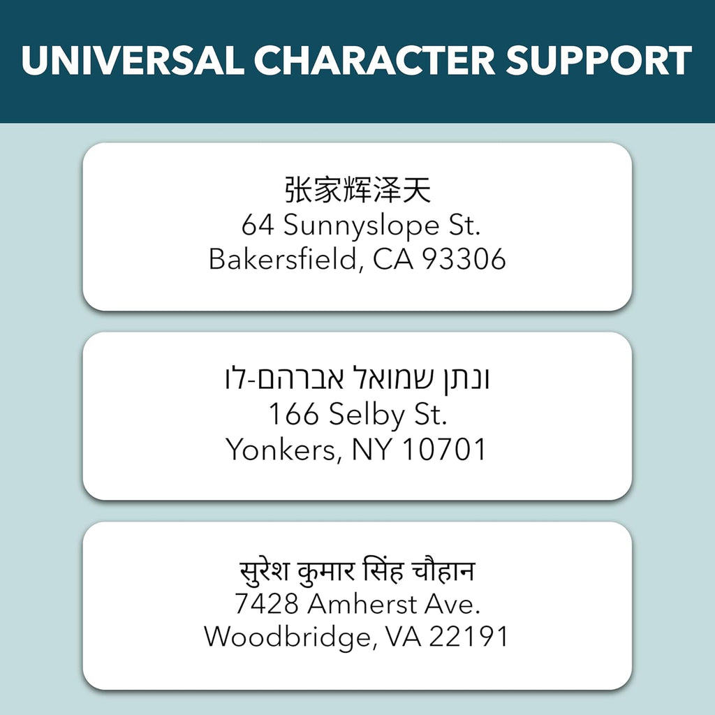 250 Personalized Return Address Labels - Custom Address Labels on Sheets