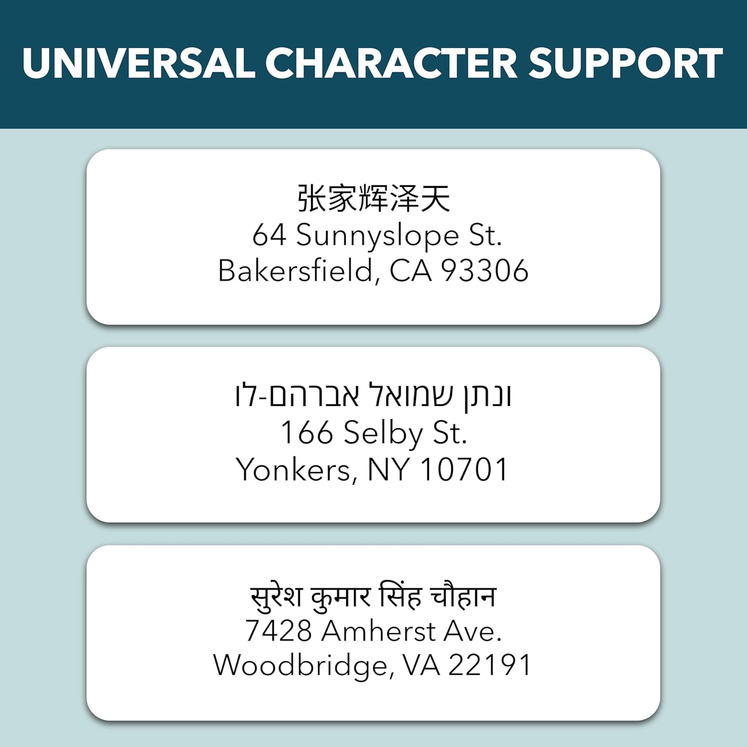 250 Personalized Return Address Labels - Custom Address Labels on Sheets