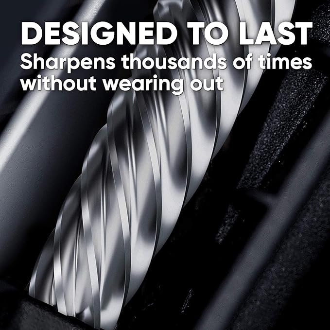 Electric Pencil Sharpener - Pencil Sharpener Battery Powered for Kids, School, Home, Office, Classroom, Artists – Battery Operated Pencil Sharpener For Colored Pencils, Ideal For No. 2 (Black)