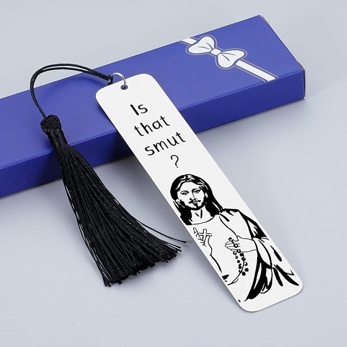 is That Smutt Jesus Bookmark,Dirty Santa Gifts,Smutty Bookmarks for Women Spicy,Women Gifts for Christmas,Stocking Stuffers for Women Adult Men,Smut Bookmarks,Gifts for Readers Book Lovers Women