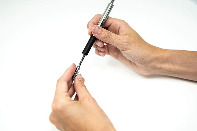 Zebra Pen F-Series Ballpoint Stainless Steel Pen Refill, Fine Point, 0.7mm, Blue Ink, 2-Count (Pack of 2)