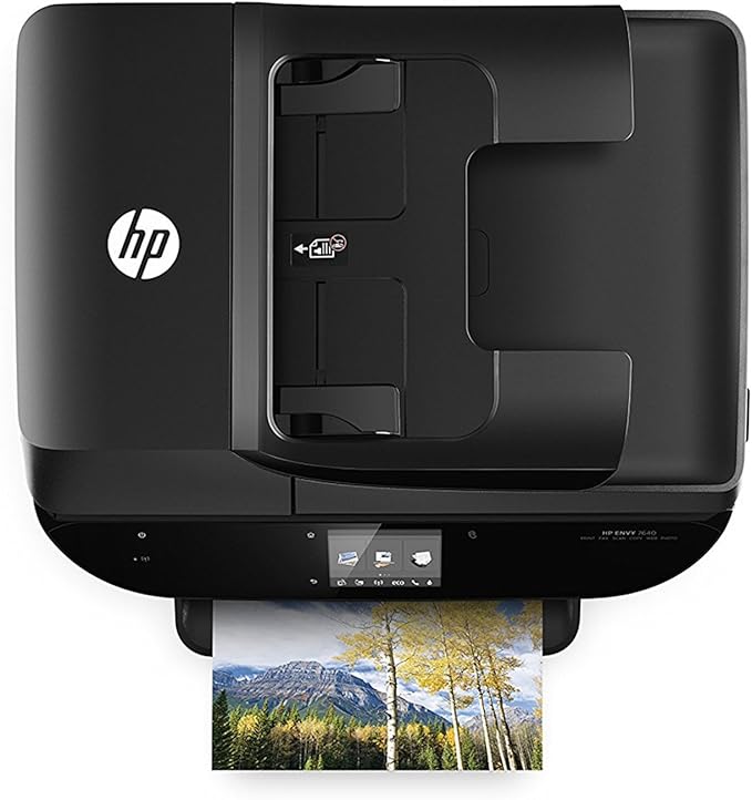 HP Envy 7640 Color All in One Photo Two-Sided Printer Wireless Scanner Copier (Renewed)