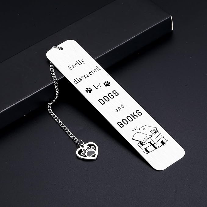 Funny Dog Bookmark for Reading Women Dog Lover Gifts, Book Lover Gifts for Female Friends Cute Bookmark Gifts for Dog Mom Owner Christmas Stocking Stuffers for Women Men Reading Supplies for Women Her
