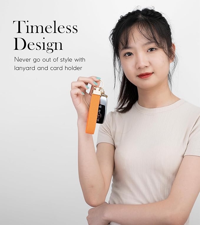 SENLLY Wristlet Lanyard, Stretchy Keychain Holder, Original Elastic Anti-Drop Design Keyring