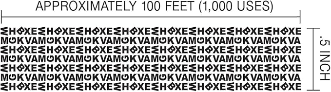 Guard Your ID Identity Protection Security Prevention Stamp Roller (Refill 3 Pack)