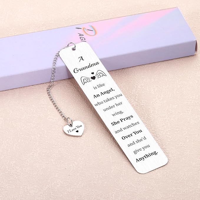 Christmas Gifts for Grandma, Great Grandma Gifts, Bookmark Gifts for Grandma, Grandma Christmas Gifts, Grandma Gifts from Grandkids, Valentine's Day Mother's Day Gifts for Grandma, Regalos Para Abuela
