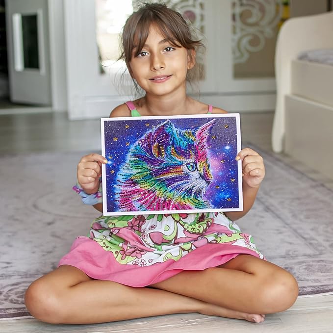 LANBEIDE 2 Pack 240ML Diamond Painting Sealer, 5D Diamond Painting Art Glue Permanent Hold & Shine Effect Sealer for Diamond Painting and Puzzles