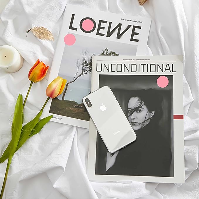 PARLAIM 3/4 Inch Roll Color Coding Labels,1000 per Roll Round Permanent Adhesive Color Coding Circle Dot Stickers for Classroom Office Home (Pink)