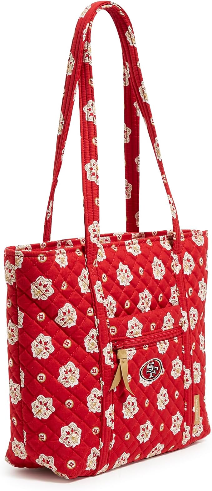 Vera Bradley Women's Cotton NFL Small Vera Tote Bag (Multiple Teams Available)