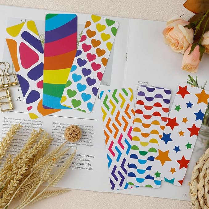 Bookmark, Bookmarks for Adults, 120 PCS, Book Markers for Reading, Teacher Bookmarks, Paper Bookmarks, Book Mark, Bookmarks for Kids, Acotar Bookmark, Bookmarks for Teens, Bookmarks for Women Men