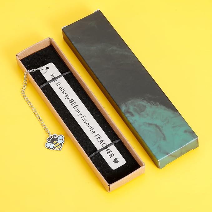 Teacher Appreciation Gifts Bookmark for Book Lover Women Men Thank You Gift Back to School Gifts for Teacher from Student Graduation End of Year Teachers Day Gift Christmas Valentine Gift Bulks