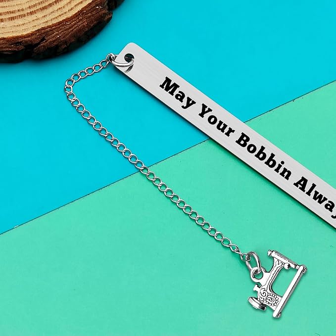 Bookmark Gift for Sewing Lover Women Mom Grandma Quilting Gift Seamstress Gift Funny Quilting Gifts for Quilters Seamstresses Sewing Gifts for Designer Quilting Book Marker Gifts for Costume Designer