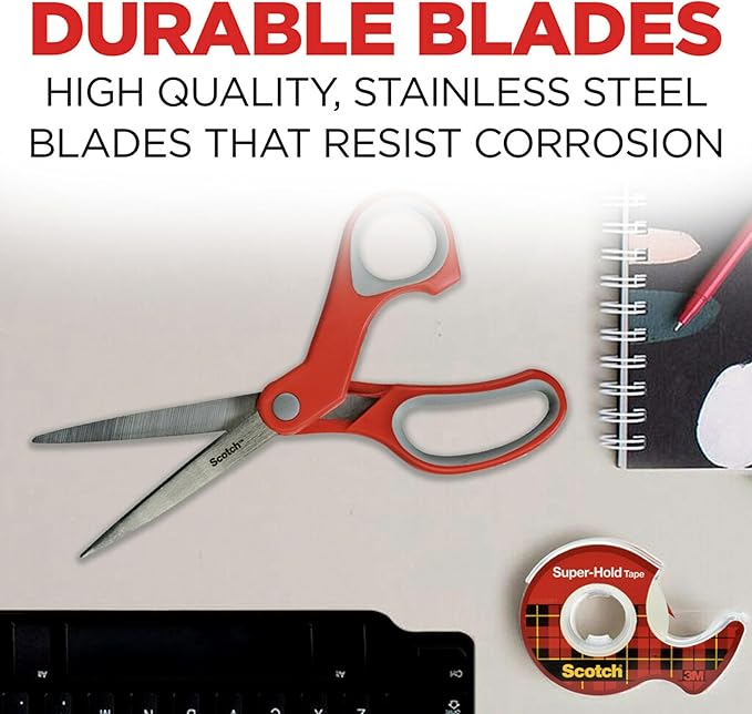 Scotch 6" Multi-Purpose Scissors, Great for Everyday Use (1426)
