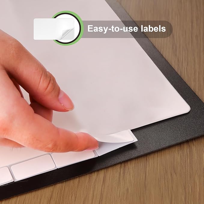 3 Ring Binder Dividers with 8 Tabs, 2 Set 8 Dividers Binder, 1/5 Cut Tabs, Letter Size Binder Dividers White, Sheet Protectors 8.5" x 11", 3 Hole Punch Dividers 8 Tab Sets, Total 16 Dividers