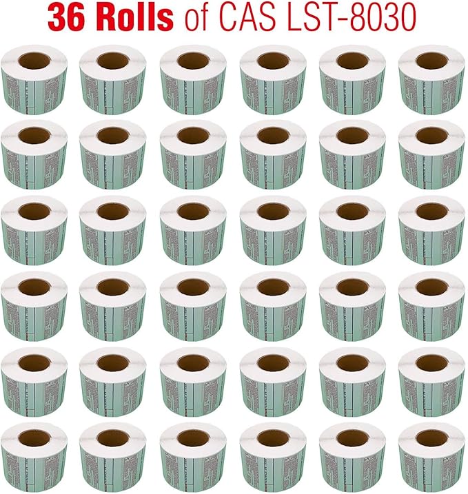 LST-8030 Printing Scale Label, 58 x 50 mm, Non-UPC/Safe Handling 36 Rolls Per Case, Lower Price Than 12 Rolls