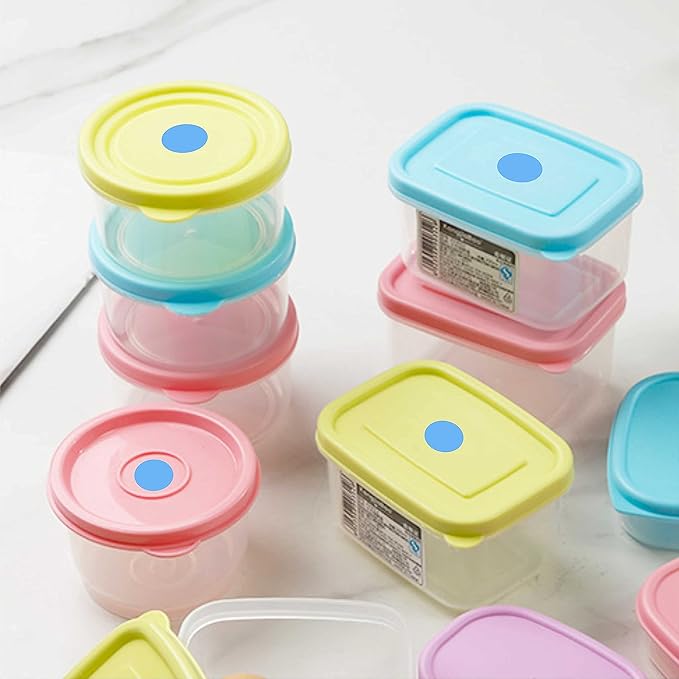 PARLAIM 0.75" Round Color Coding Circle Dot Labels in Roll, 1000 Stickers per Dispenser Box, 3/4" Diameter for Garage Sale, Light Blue