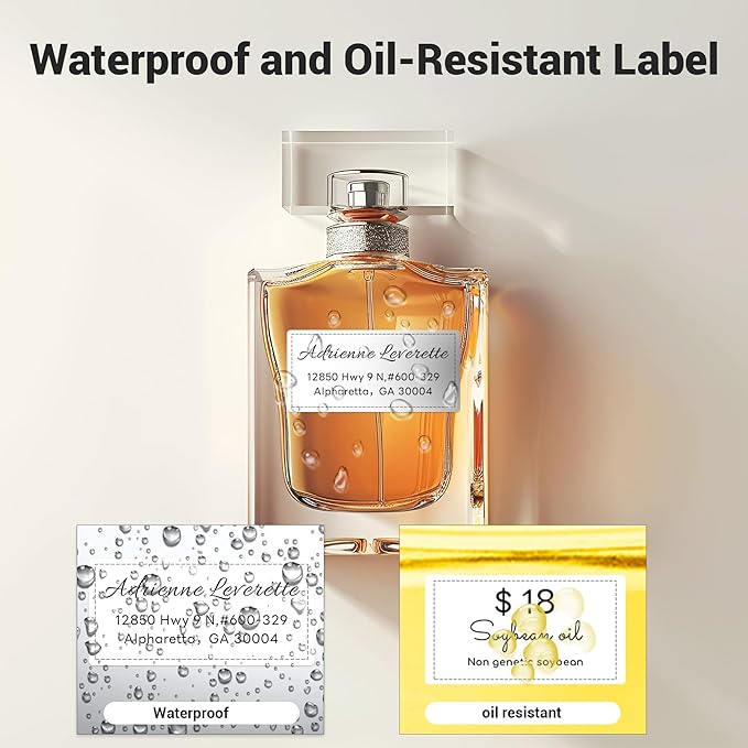 Direct Thermal Labels,2''X1.18''(50 x 30 mm) Thermal Label Sticker,Thermal Printer Labels for UPC, Barcodes, Postage, Address,Compatible with Most Desktop Label Printers 115 Labels, 3 Rolls