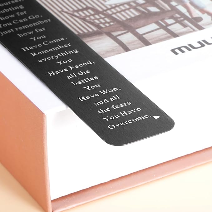 Sobriety Gifts Bookmark for Men Women Recovery Sympathy Stay Strong Post Surgery Gifts Addiction Recovery AA Warrior Gift Cancer Survivor Gift for Men Patient Inspirational Christmas Graduation Gifts