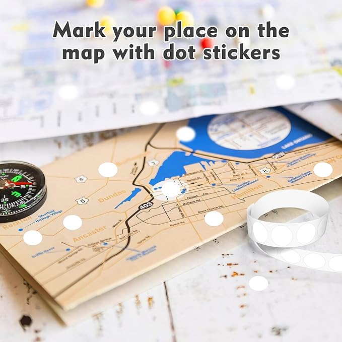 PARLAIM 3/4 Inch Roll Color Coding Labels,10000 per 10 Rolls Round Permanent Adhesive Color Coding Circle Dot Stickers for Office Home (White)