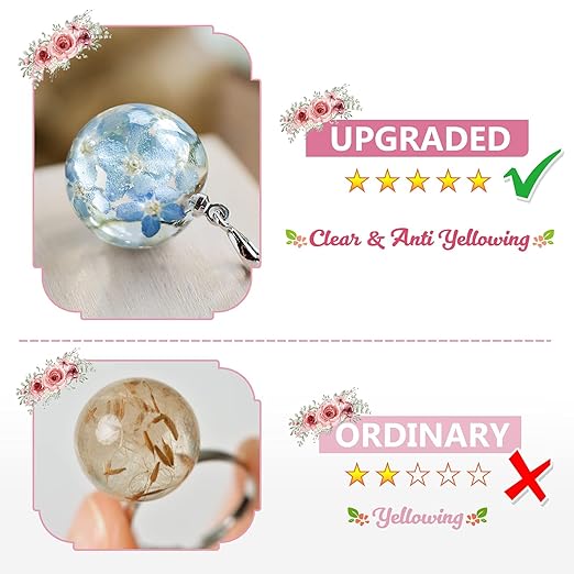 1000g UV Resin -Upgraded Crystal Clear Hard UV Fast Curing Epoxy Resin Supplies with Mat for Craft Jewelry Making 1KG