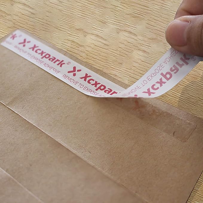 120 Qty Printable A2 Invitation Envelopes 4.375 x 5.75 Cards, Self Seal 120GSM Brown Paper Envelopes for Invitations, Papers, Photos, Documents, Wedding, Baby Shower, Easy to Seal and Peel