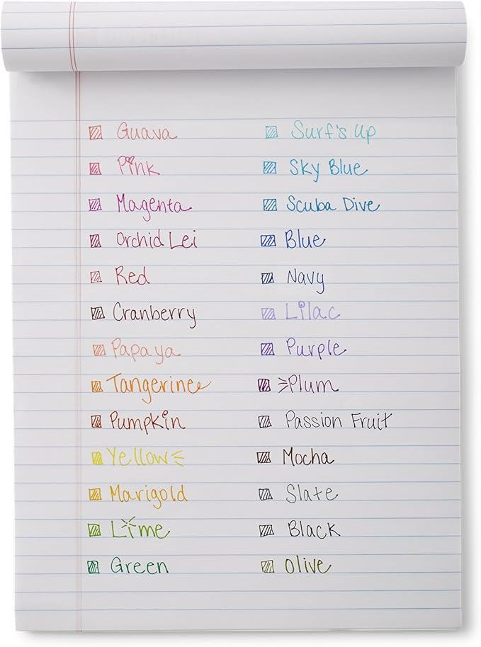 Paper Mate Flair Felt Tip Pens, Medium Point with Women’s Closet Adult Colouring Book - Assorted Colours, Count of 20