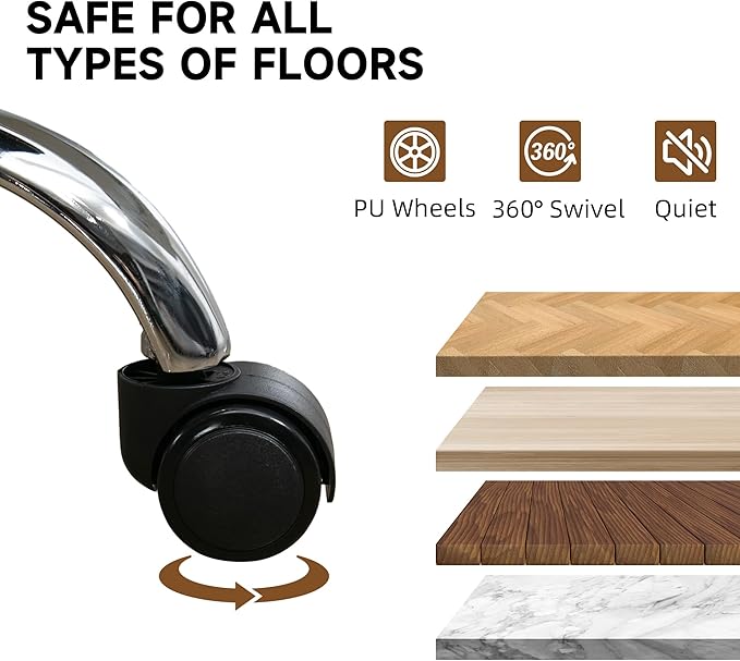 Vinsetto PU Leather Vibration Massage Office Chair with 6 Points, Heated Reclining Computer Chair with Adjustable Height, Footrest - Black