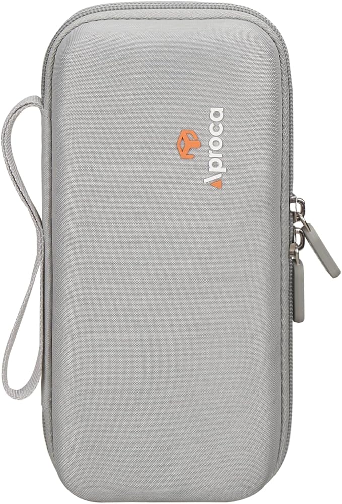 Aproca Grey Hard Storage Portable Case, for Casio fx-9750GIII, Standard Graphing Calculator