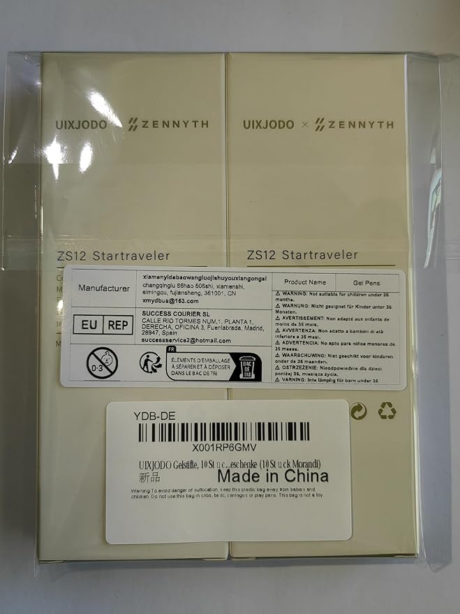 UIXJODO Gel Pens, 10Pcs 0.5mm Black Ink Pens Fine Point Smooth Writing Pens, High-End Series Retractable Pens for Journaling Note Taking, Cute Office School Supplies Gifts for Women (10 Pcs Morandi)