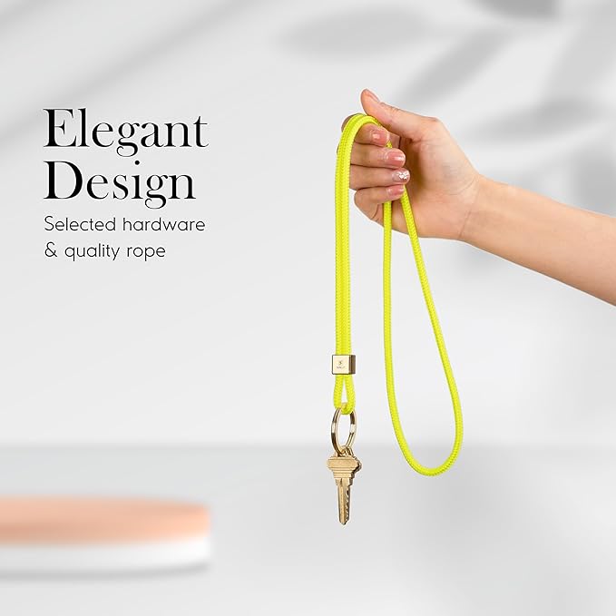 SENLLY Neck Lanyard Strap for Keys, Original Minimalist Design KeyChain Holder