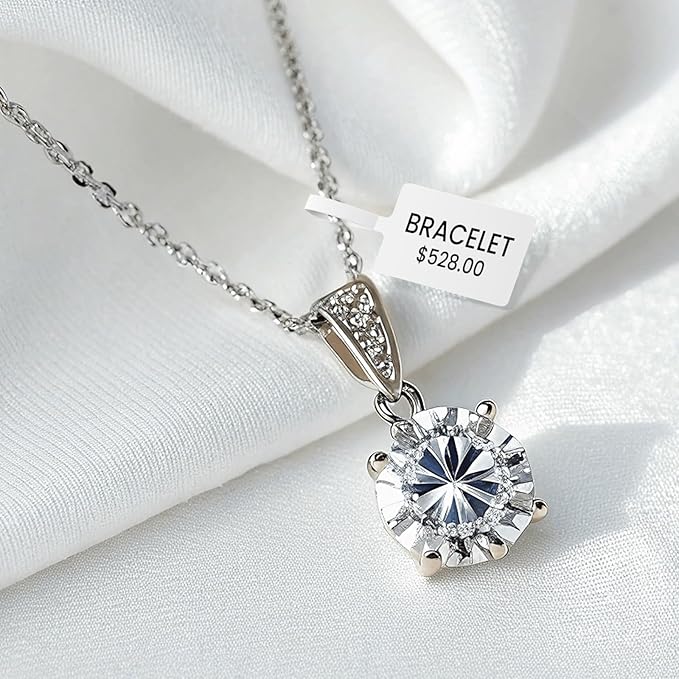 Jewelry Price Label Tags Roll Compatible with Clabel Label Maker,White Stickers Thermal Paper Self-Adhesive Rectangle Tape,600 PCS Labels 6 Roll 1.18x2.75 Inch (30x70mm) for Necklace Earring Identify