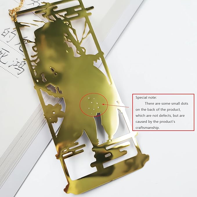 Yoimiya with Chain Original Genshin Impact Metal Bookmark - Collect All Your Favorite Characters!