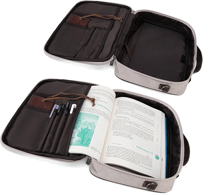 Montana West Bible Covers for Women Bible Cases with Leather Bookmark Protective Crossbody Carrying Book Case for Church Travel Gift