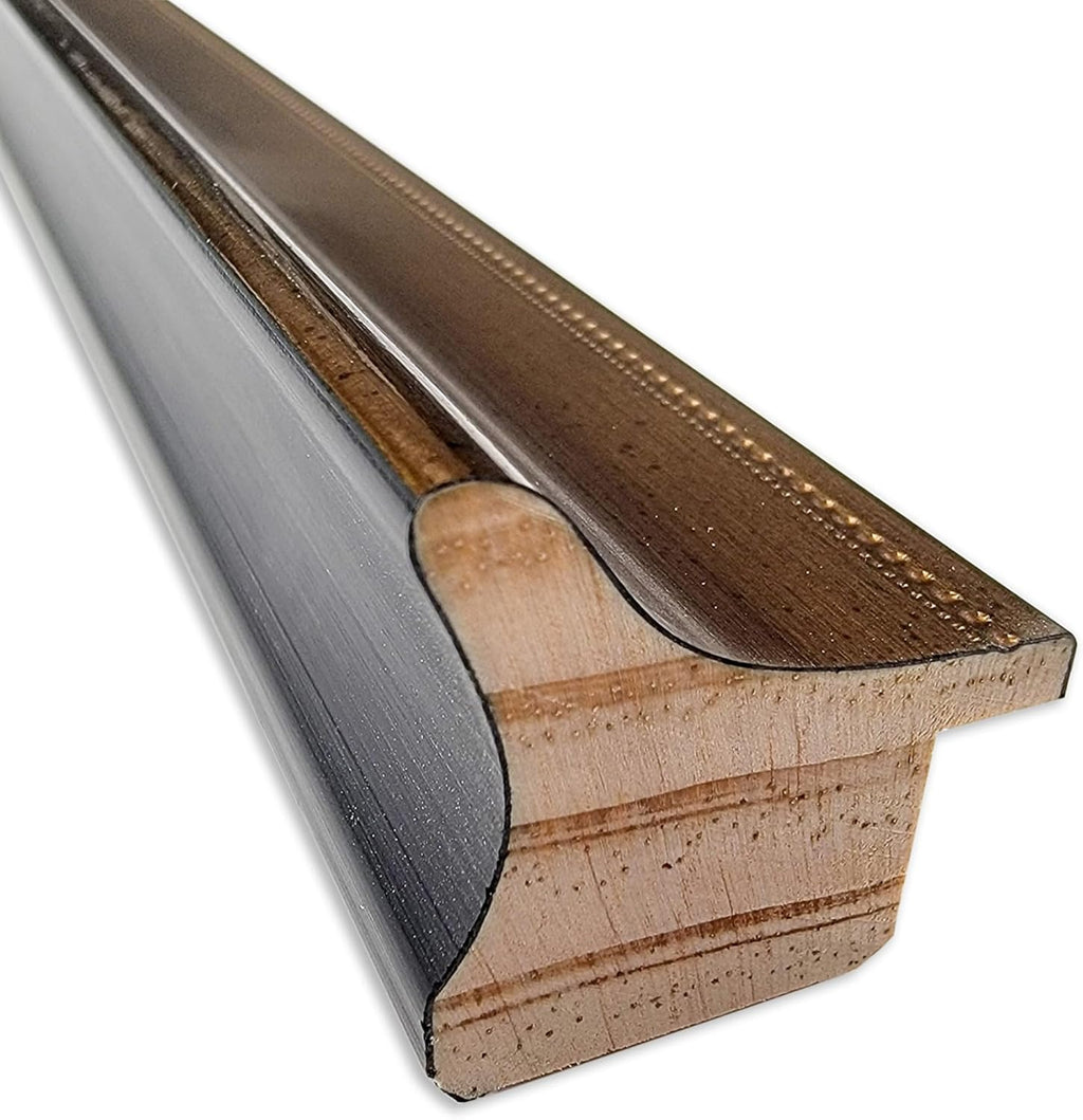 Amanti Art Natural Cork Board for Wall, 36x56 Vision Board with Bronze Frame, Oversize Corkboard Office Decor for Home Organization, Casual Corkboard Pinboard to Display Items for Home Organization