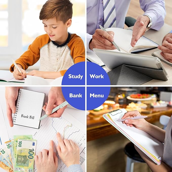 Easter Basket Stuffs, Nurse Gifts, Easter Pens Bulk, Fine Point Smooth Writing Gel Pens, Preppy Stuff Aesthetic Pens for Journaling, Birthday White Elephant Gifts, Stocking Stuffers (10PCS Morandi)