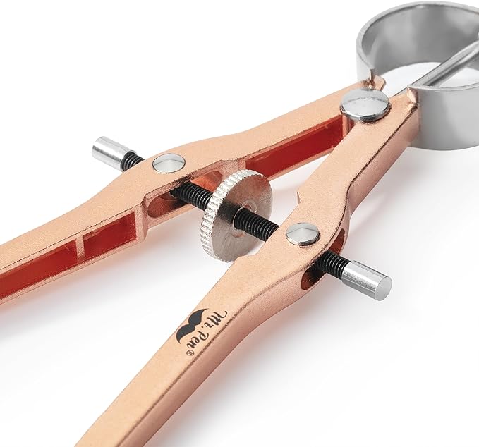 Mr. Pen Professional Geometry Compass - Rose Gold, Metal with Lock, Drawing & Drafting Compass - Extra Leads Included