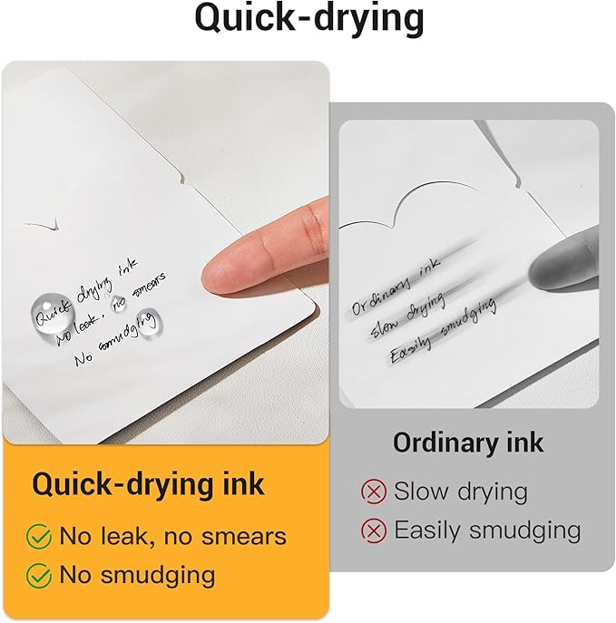 Leven Fidget Spinning Gel Pens Pack of 3, Stress Relief 0.5mm Black Ink Pens, Fine Point Smooth Writing Ballpoint Pen, Quick Dry for Journaling Office School Minimalistic