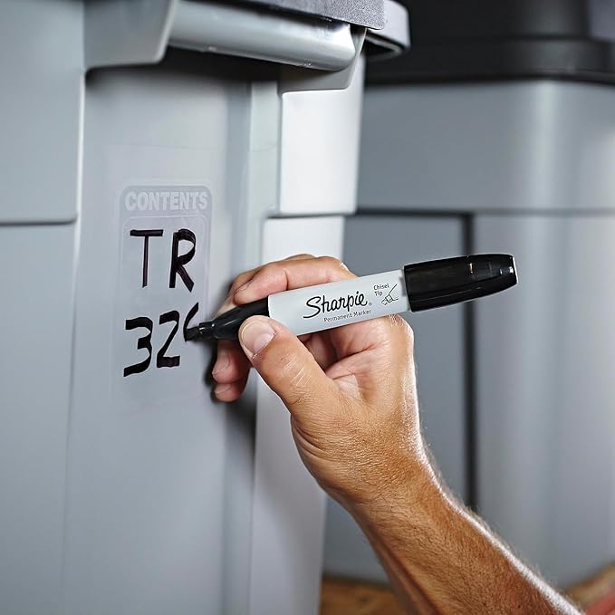 Sharpie 38250PP Permanent Marker 5.3mm Chisel Tip Assorted 8/Set (SAN38250PP)