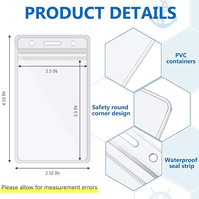 Tudomro 6 Pack Cruise Lanyard for Ship Cards with ID Holder Cruise Essentials Must Haveskey Waterproof Ship Card Holders for Women Men Travel Accessories(Cruise Duck)