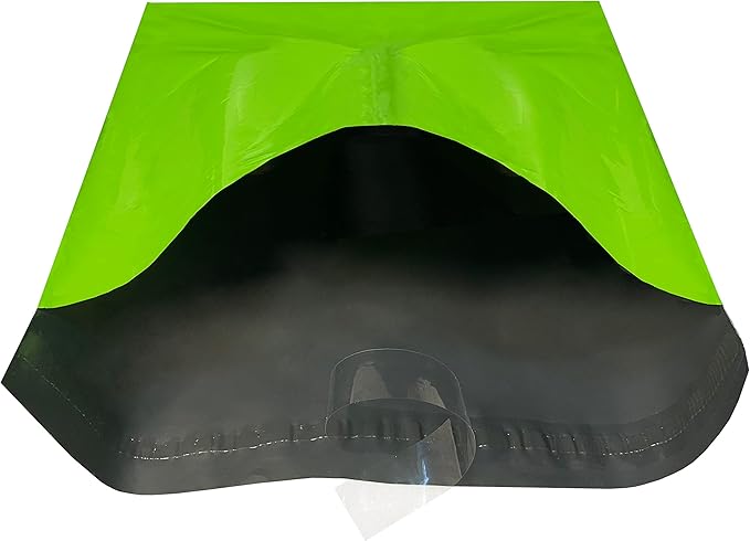 Colored Poly Mailers Pack of: Be creative with your packaging with Colored mailers (Green, 12" x 15.5" pack of 250)