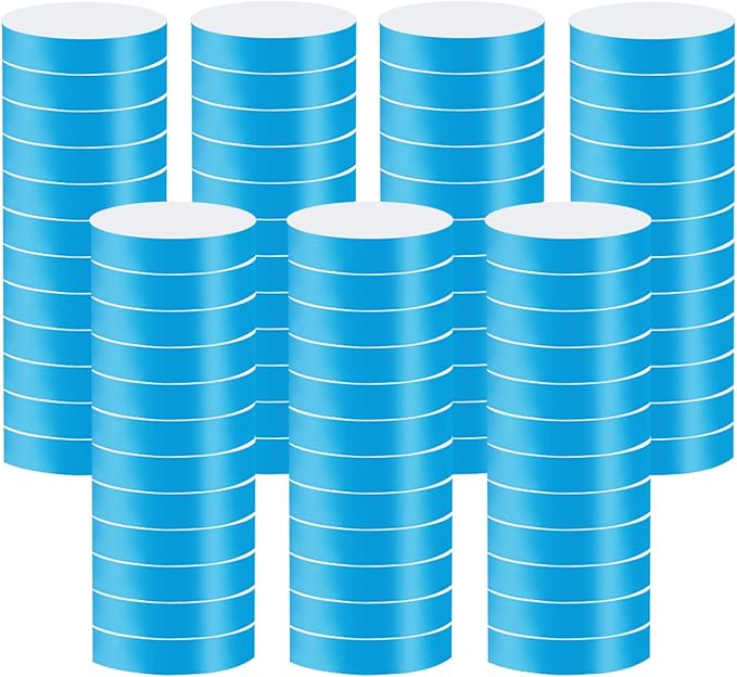 1400 Pack Wristbands for Events Paper Wristbands Waterproof Paper Bracelets Neon Wrist Bands Colored Wristbands Adhesive Hand Bands Armbands for Concerts(Blue)