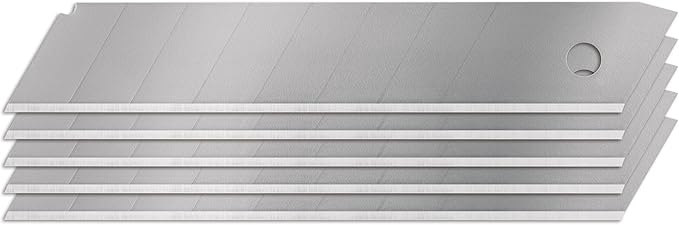 Fiskars 144770-1001 18mm Snapp-Off Utility Blade, 5 Pack