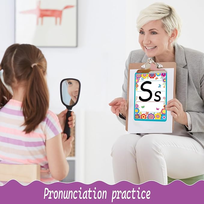 Bulletin Board Letters - ABC Alphabet Poster Classroom Decorating Set Toddler English Poster Kindergarten Elementary Classroom Nursery Home Wall Decoration（Colorful flowers）