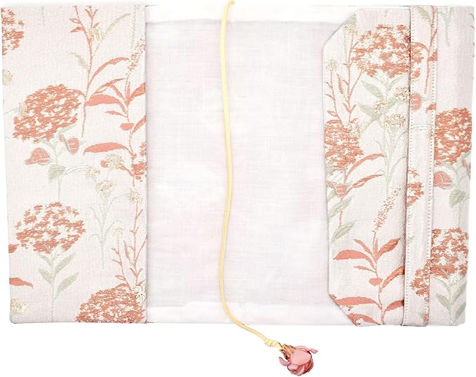 BLBMH Dandelions Book Covers for Paperbacks Book Cover Fit for 5.5x8.2 inch Adjustable Book Sleeve Cover for A5 Books Softcover Protector for Notebook - Pink