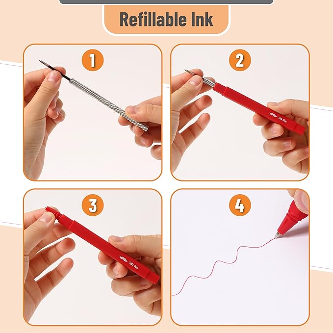 Mr. Pen- Aesthetic Pens, 10 Pack, Vintage Color Ink, Fast Dry, No Smear Bible Pens No Bleed Through, 0.7mm Fine Point Pen, Ballpoint Pens Ballpoint, Fine Tip Pens for Note Taking, Pens Aesthetic