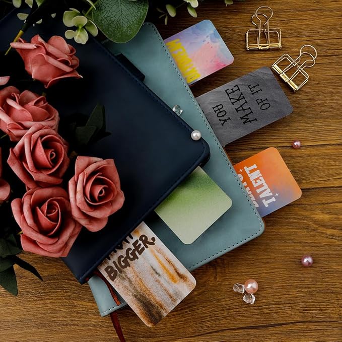 Bookmark, Bookmarks for Adults, 60 PCS, Book Markers for Reading, Teacher Bookmark, Inspirational Bookmarks, Aesthetic Bookmark, Planner Bookmark, Paper Bookmarks, Book Marker, Bookmarks for Women